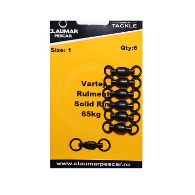 VARTEJ Claumar CU RULMENT SOLID RING NR.1, 65kg, 6buc/pac foto