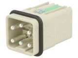 Conector HDC Quick Lock 6 PIN 5 PE