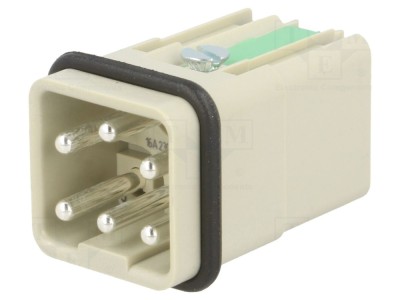 Conector HDC Quick Lock 6 PIN 5 PE foto
