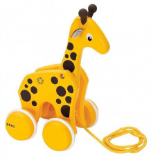 Jucarie Brio Pull Along Giraffe foto