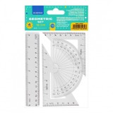 Cumpara ieftin Set geometrie, Starpak, 15 cm, 4 buc