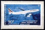 NOUA CALEDONIE 1994, Aviatie, Airbus, serie neuzată, MNH
