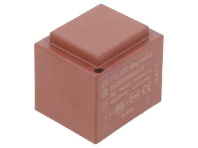 Transformator PCB 6V 383mA, 2,3VA foto
