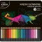 Set 24 creioane triunghiulare frumoase pentru copii, Kidea, multicolore