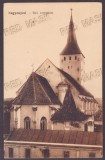 4899 - AIUD, Alba, Reformed Church, Romania - old postcard - used - 1921, Circulata, Printata