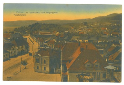1706 - CODLEA, Brasov, Panorama, Romania - old postcard - unused foto