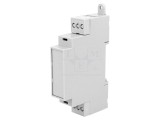 Carcasă pentru șină DIN ABS gri 90,2mm x 18,1mm x 57,5mm
