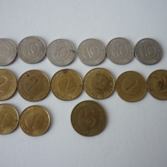 TOLAR,TOLARJA, TOLARJEV 1, 2, 5, 10. SLOVENIA 15 BUC.