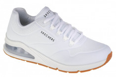 Pantofi pentru adidași Skechers Uno 2 - Air Around You 155543-WHT alb foto