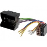 Adaptor radio cablaj BMW, Citroen, Ford, Mercedes, Opel, Peugeot, Skoda, VW la mufa ISO