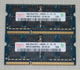 Kit Memorie Laptop DDR3 2 x 4 GB (8GB) 1333 Mhz PC3 10600s Garantie 6 luni, Generic