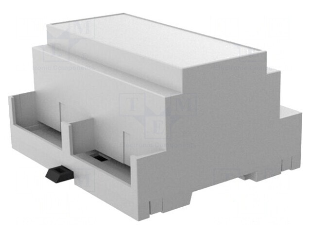 Carcasă pentru șină DIN, 90x103x53mm, gri