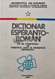 Dictionar esperanto-roman cu un compediu de fonetica, lexic si gramatica esperanto (volumul 1) - 1980 (AR21)