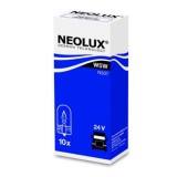 Set 10 Becuri Auto Neolux W5W 24V, Semnalizare, Soclu W2.1x9.5d
