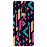 Husa silicon pentru Samsung S9 Plus, Alien Geometrics