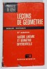 Lecons Geometrie II Algebre Lineaire, Geometrie Differentielle - M. Postnikov, Mir 1981, Franceza, Hardcover, 264 Pagini