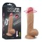 Lovetoy Liam - Vibrator Realistic cu Funcție de Rotație și &Icirc;ncălzire, 21,5 x 4 cm