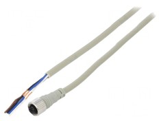 Cablu de conectare M12 4 PIN 3m Negru foto