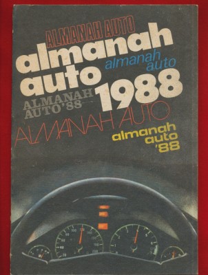 Almanah auto 1988 foto