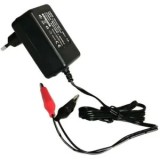 Incarcator Ted Vrla Agm 12v 1a, Black