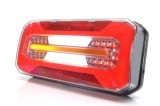 Lampa LED Spate Multifunctionala W185DD, Semnalizare Dinamica, 12/36V, 306x133mm, Neon, Omologata E20, R10, R23, R7, R6, R38, R3, R4, R91