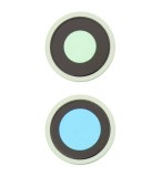 Geam Camera Spate cu Rama Verde iPhone 12 / 12 Mini