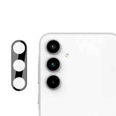Folie camera compatibila samsung galaxy a55, 9h anti explozie securizata, negru foto