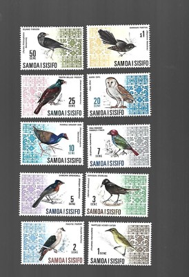 SAMOA PASARI MNH foto