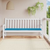 Cumpara ieftin Pernă de bancă de grădină, albastru, 200x50x3 cm, textil oxford