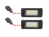 Set Lampi Numar Led Canbus fara eroare bec ars Audi , A4 B8, A5, A6, A7, TT, Q5