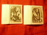 Serie Franta 1973 - Crucea Rosie - Sculptura , 2 valori