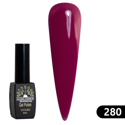 Oja semipermanenta BLACK ELITE, Global Fashion 8 ml, 280 foto