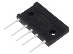 Punte redresoare trifazat Urmax 800V 30A 300A THT