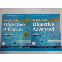 CAMBRIDGE ENGLISH - OBJECTIVE ADVANCED - (2 CARTI) - STUDENT&#039;S BOOK WITH ANSWERS; WORKBOOK WITH ANSWERS - +CD