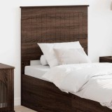 vidaXL Tăblie cap cu headboard Stejar &icirc;nchis 75 cm Lemn compozit 887832