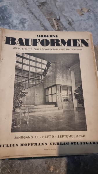 Moderne Bauformen - september 1941