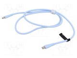 Cablu USB 2.0 USB C VENTION nichelat 1m 100W