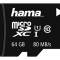 Card memorie Hama microSDHC 64GB UHS clasa 10 + adaptor SD