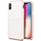 Husa VRS Design High Pro Shield S iPhone X 5.8 White Rose, Alb