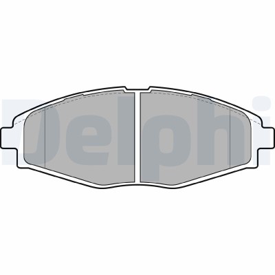 DELPHI LP1390 set placute frana,frana disc foto