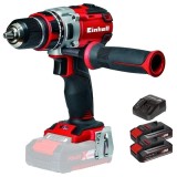Einhell TE-CD 18 Li PXC + Twinpack CB + 4514095 - Masina de gaurit si insurubat 60 Nm + Set 2 acumulatori si incarcator Li-Ion 18 V 2.5 Ah
