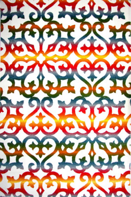 Covor Modern Kolibri Baroque 11020 - 160x230, Alb, Multicolor foto