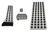 Ornamente Pedale Mercedes W204 W211 GLK Automatic KITT - Tuning Auto - Accesorii Interior - Pedale Sport Metalice