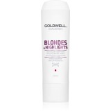Goldwell Dualsenses Blondes &amp; Highlights balsam pentru păr blond neutralizeaza tonurile de galben 200 ml