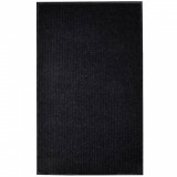 vidaXL Covoraș de ușă, negru, 117x220 cm, PVC