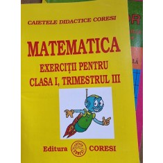Matematica Exercitii pentru Clasa I, Trimestrul III