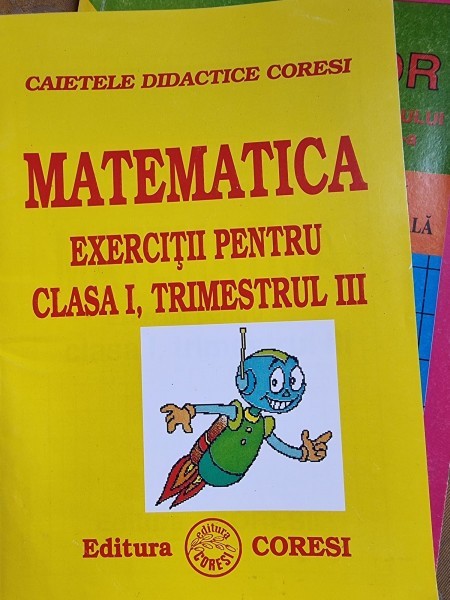 Matematica Exercitii pentru Clasa I, Trimestrul III