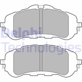 Delphi set placute frana, frana disc