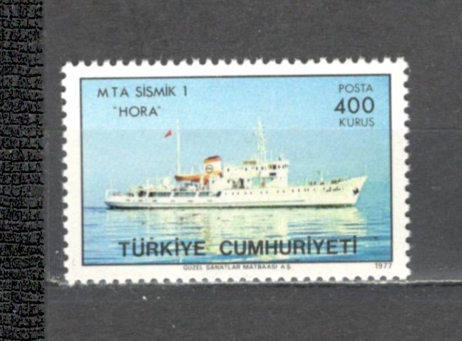 Turcia.1977 Vas de cercetari geofizice ST.82