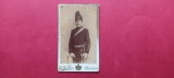 CDV Bucuresti Bukarest Uniforma Militar Military Foto Atelier Gustav A. Waber